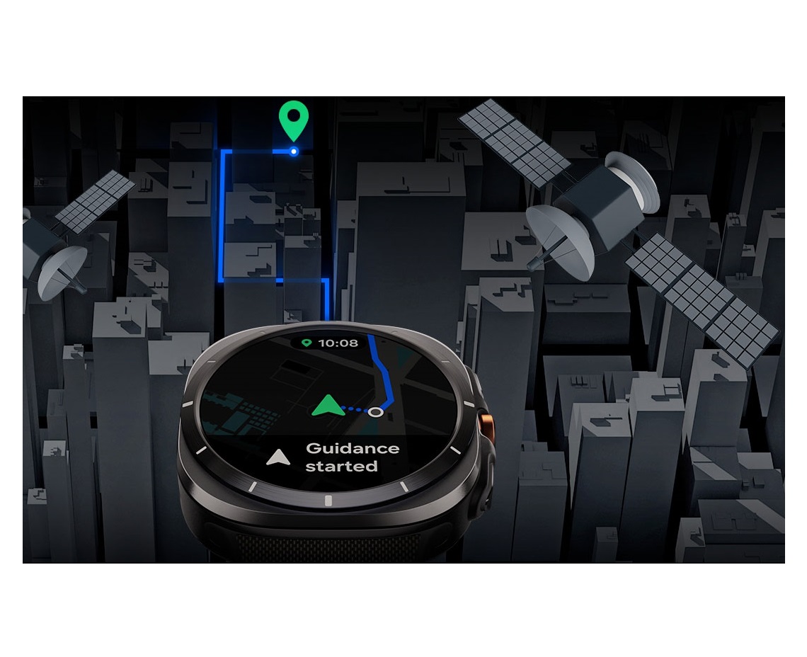 Операционная система One UI Watch, навигация и встроенные датчики